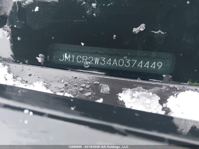 12569668 :رقم المزاد ، JM1CR2W34A0374449 vin ، 2010 Mazda 5 مزاد بيع