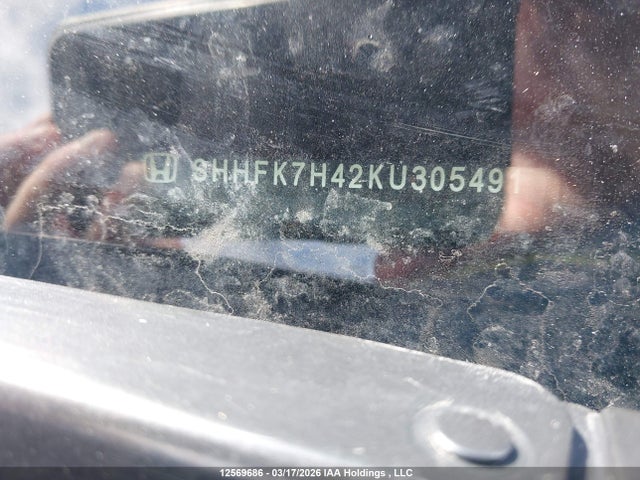 SHHFK7H42KU305491 Honda CIVIC HATCHBACK