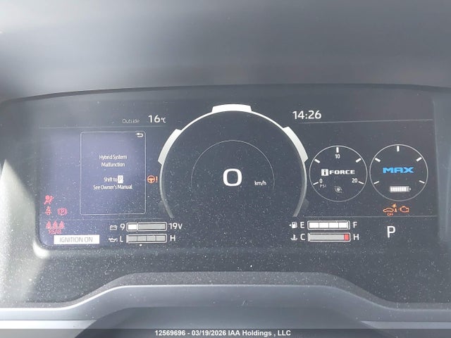 2024 Toyota Tundra Hybrid Limited 4x4 მანქანა იყიდება აუქციონზე, vin: 5TFWC5ECXRX008161, აუქციონის ნომერი: 12569696