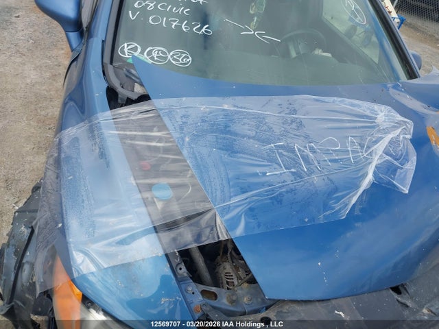 Aukcja sprzedaży 2008 Honda Civic Lx, vin: 2HGFA15518H017626, numer aukcji: 12569707