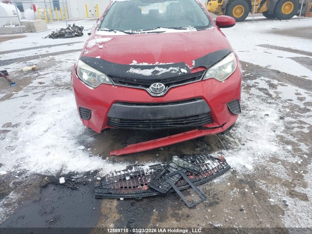 12569710 :رقم المزاد ، 2T1BURHEXGC717460 vin ، 2016 Toyota Corolla Le مزاد بيع