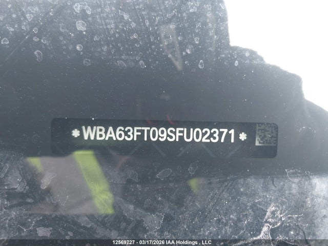 BMW M340i Xdrive 2025 WBA63FT09SFU02371 Image 9