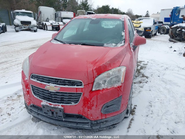 Aukcja sprzedaży 2014 Chevrolet Trax Ls, vin: 3GNCJKSB5EL202001, numer aukcji: 12569731
