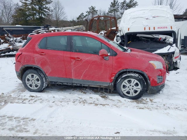 Aukcja sprzedaży 2014 Chevrolet Trax Ls, vin: 3GNCJKSB5EL202001, numer aukcji: 12569731