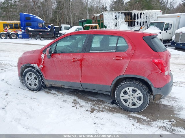 Aukcja sprzedaży 2014 Chevrolet Trax Ls, vin: 3GNCJKSB5EL202001, numer aukcji: 12569731