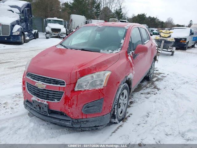 Aukcja sprzedaży 2014 Chevrolet Trax Ls, vin: 3GNCJKSB5EL202001, numer aukcji: 12569731
