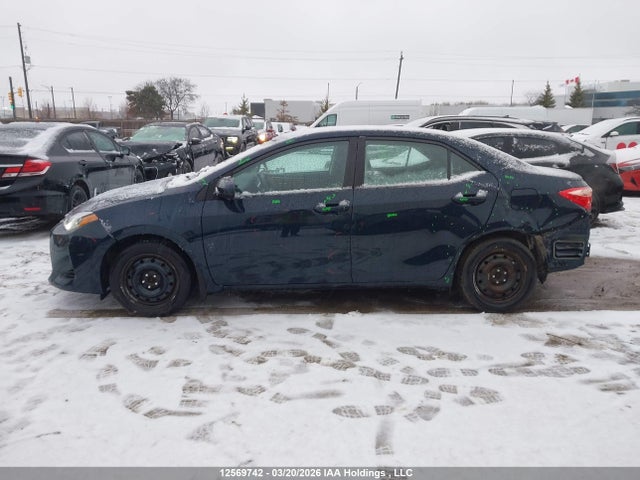 2019 Toyota Corolla Le მანქანა იყიდება აუქციონზე, vin: 2T1BURHE5KC226593, აუქციონის ნომერი: 12569742