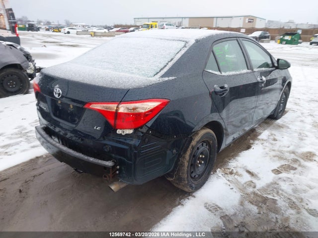 2019 Toyota Corolla Le მანქანა იყიდება აუქციონზე, vin: 2T1BURHE5KC226593, აუქციონის ნომერი: 12569742