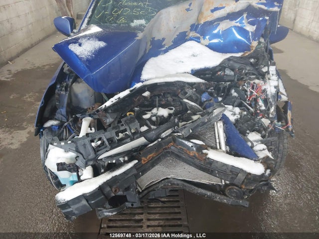 12569748 :رقم المزاد ، KMHCT5AE5CU012505 vin ، 2012 Hyundai Accent Gls/gs مزاد بيع