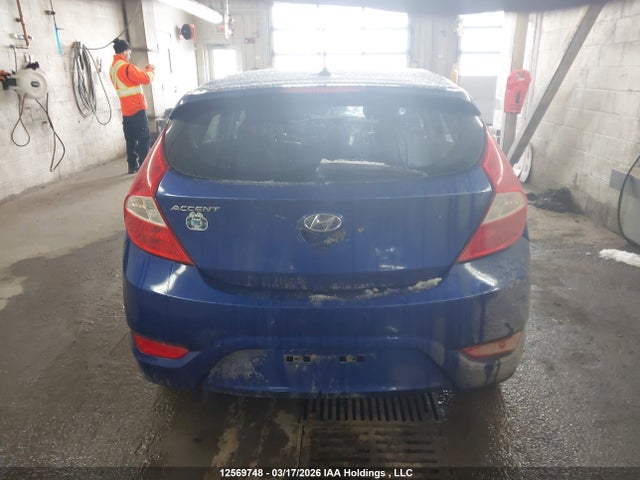 12569748 :رقم المزاد ، KMHCT5AE5CU012505 vin ، 2012 Hyundai Accent Gls/gs مزاد بيع