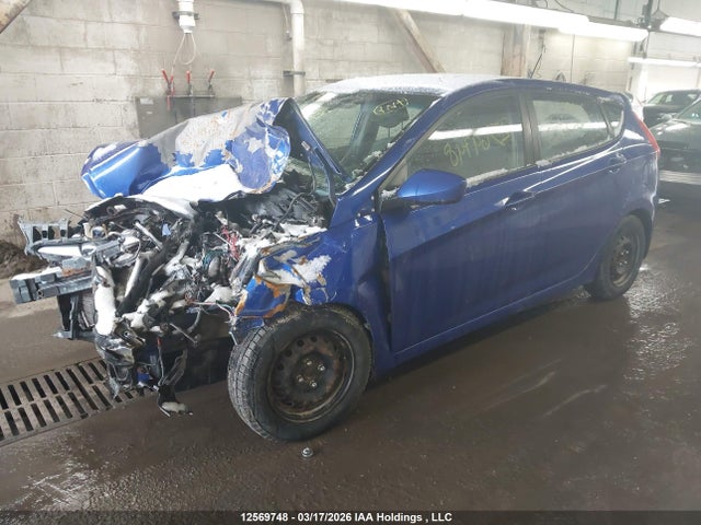 12569748 :رقم المزاد ، KMHCT5AE5CU012505 vin ، 2012 Hyundai Accent Gls/gs مزاد بيع