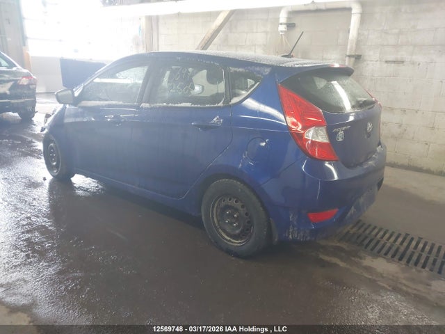12569748 :رقم المزاد ، KMHCT5AE5CU012505 vin ، 2012 Hyundai Accent Gls/gs مزاد بيع