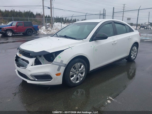 Продаж на аукціоні авто 2015 Chevrolet Cruze Ls, vin: 1G1PL5SH5F7215324, номер лоту: 12569751