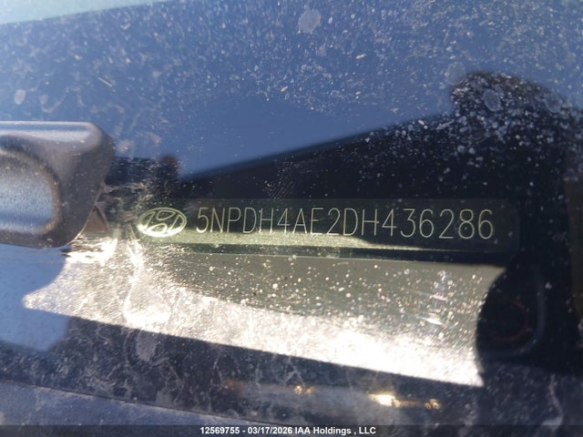 Продажа на аукционе авто 2013 Hyundai Elantra Gls/limited, vin: 5NPDH4AE2DH436286, номер лота: 12569755