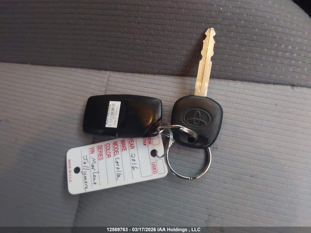 2T1BURHE9GC544871 Toyota COROLLA CE