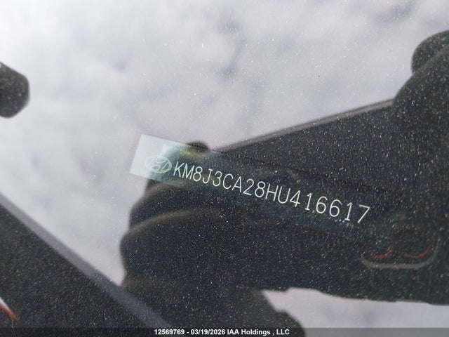 KM8J3CA28HU416617 Hyundai Tucson Ultimate