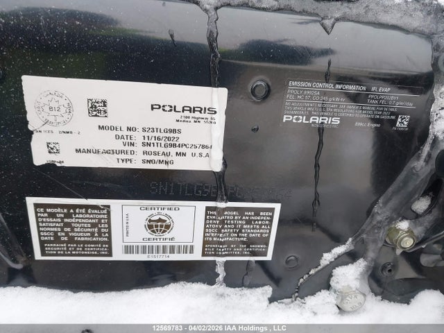 Polaris Polaris 2023 SN1TLG9B4PC257864 Image 13