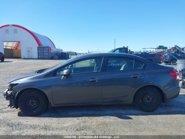2012 Honda Civic Ex მანქანა იყიდება აუქციონზე, vin: 2HGFB2F54CH050257, აუქციონის ნომერი: 12569788