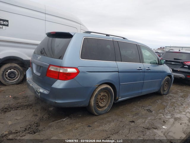 2007 Honda Odyssey Ex მანქანა იყიდება აუქციონზე, vin: 5FNRL38407B514739, აუქციონის ნომერი: 12569793