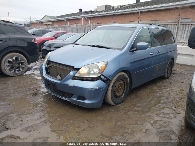 2007 Honda Odyssey Ex მანქანა იყიდება აუქციონზე, vin: 5FNRL38407B514739, აუქციონის ნომერი: 12569793