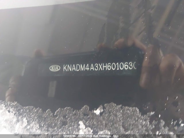 12569796 :رقم المزاد ، KNADM4A3XH6010630 vin ، 2017 Kia Rio Lx مزاد بيع