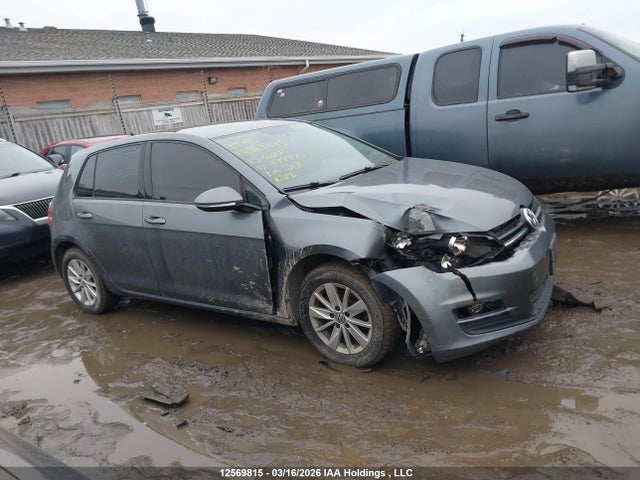 12569815 :رقم المزاد ، 3VW2A7AU0FM079995 vin ، 2015 Volkswagen Golf Tdi مزاد بيع