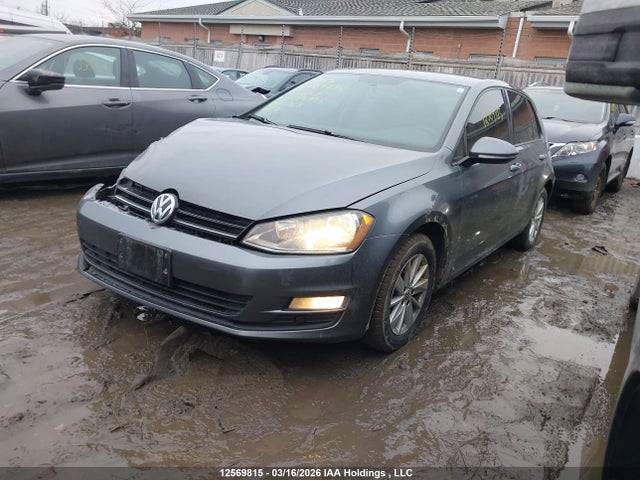 12569815 :رقم المزاد ، 3VW2A7AU0FM079995 vin ، 2015 Volkswagen Golf Tdi مزاد بيع