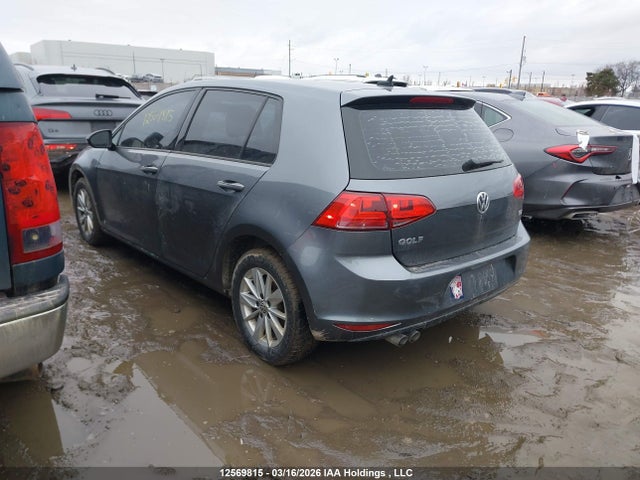 12569815 :رقم المزاد ، 3VW2A7AU0FM079995 vin ، 2015 Volkswagen Golf Tdi مزاد بيع