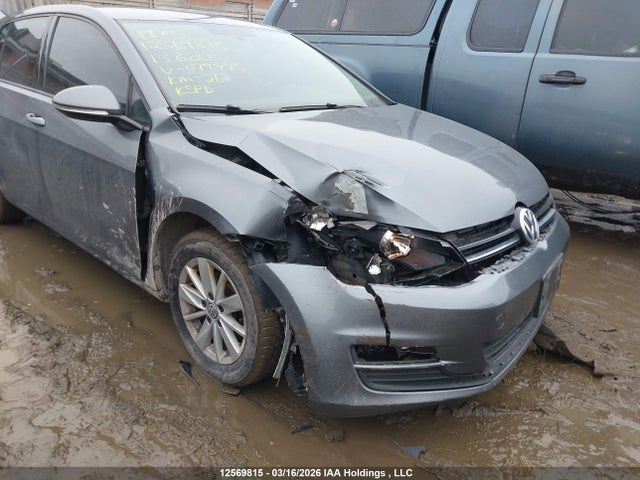 12569815 :رقم المزاد ، 3VW2A7AU0FM079995 vin ، 2015 Volkswagen Golf Tdi مزاد بيع