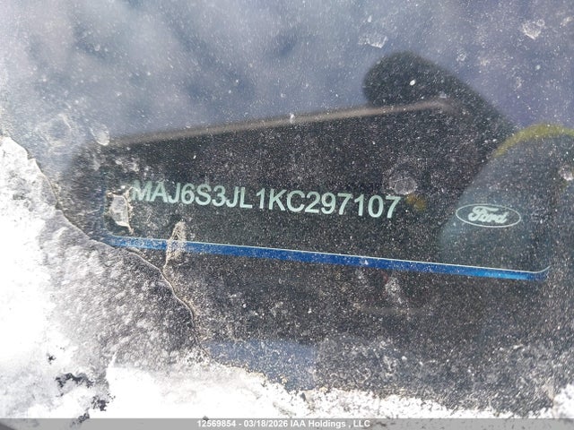 MAJ6S3JL1KC297107 Ford Ecosport Ses