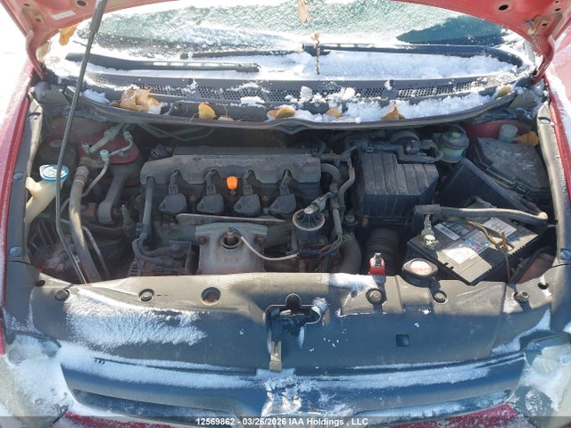 12569862 :رقم المزاد ، 2HGFG11657H008729 vin ، 2007 Honda Civic Lx مزاد بيع