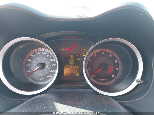 12569880 :رقم المزاد ، JA3AU86W69U609732 vin ، 2009 Mitsubishi Lancer Gts مزاد بيع