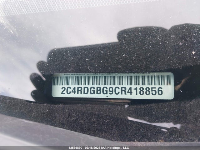 Aukcja sprzedaży 2012 Dodge Grand Caravan Se, vin: 2C4RDGBG9CR418856, numer aukcji: 12569890