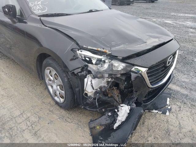 12569942 :رقم المزاد ، JM1BN1U72H1120251 vin ، 2017 Mazda 3 Sport مزاد بيع