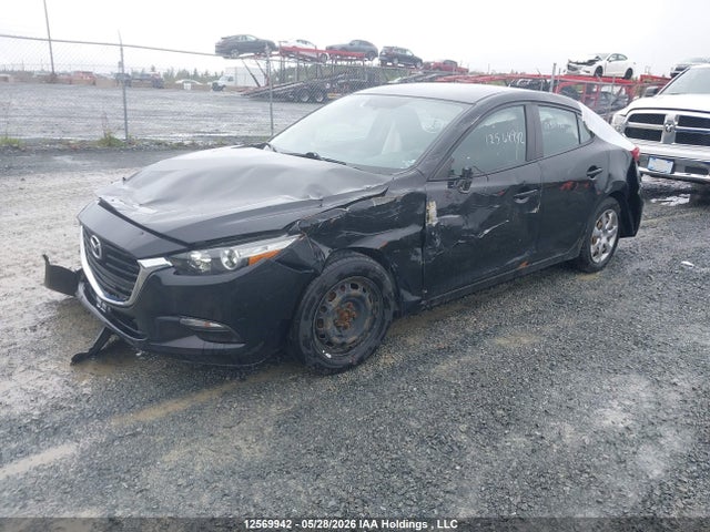 12569942 :رقم المزاد ، JM1BN1U72H1120251 vin ، 2017 Mazda 3 Sport مزاد بيع