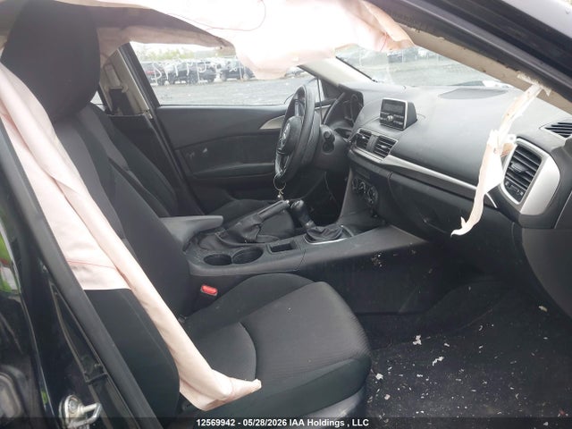 12569942 :رقم المزاد ، JM1BN1U72H1120251 vin ، 2017 Mazda 3 Sport مزاد بيع