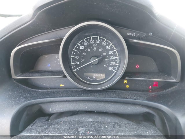 12569942 :رقم المزاد ، JM1BN1U72H1120251 vin ، 2017 Mazda 3 Sport مزاد بيع