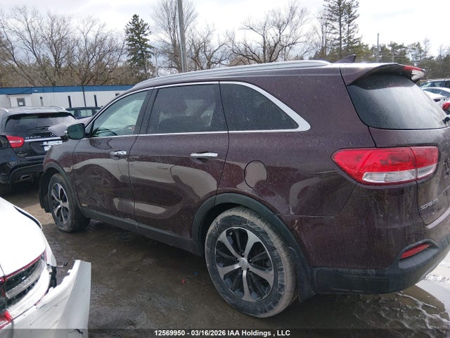 12569950 :رقم المزاد ، 5XYPHDA10JG354375 vin ، 2018 Kia Sorento Ex مزاد بيع