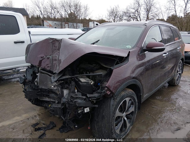 12569950 :رقم المزاد ، 5XYPHDA10JG354375 vin ، 2018 Kia Sorento Ex مزاد بيع