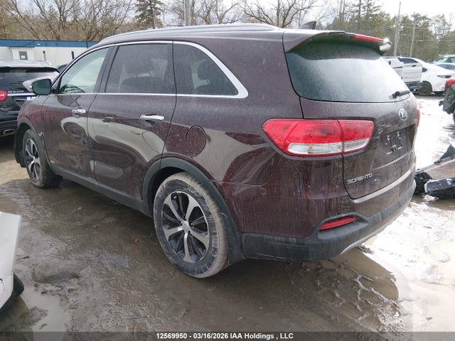 12569950 :رقم المزاد ، 5XYPHDA10JG354375 vin ، 2018 Kia Sorento Ex مزاد بيع
