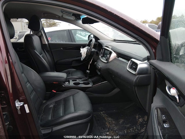12569950 :رقم المزاد ، 5XYPHDA10JG354375 vin ، 2018 Kia Sorento Ex مزاد بيع