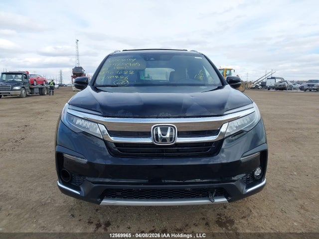 2021 Honda Pilot Touring მანქანა იყიდება აუქციონზე, vin: 5FNYF6H93MB507022, აუქციონის ნომერი: 12569965