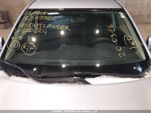 12569982 :رقم المزاد ، JA4AZ2A34EZ600824 vin ، 2014 Mitsubishi Outlander مزاد بيع