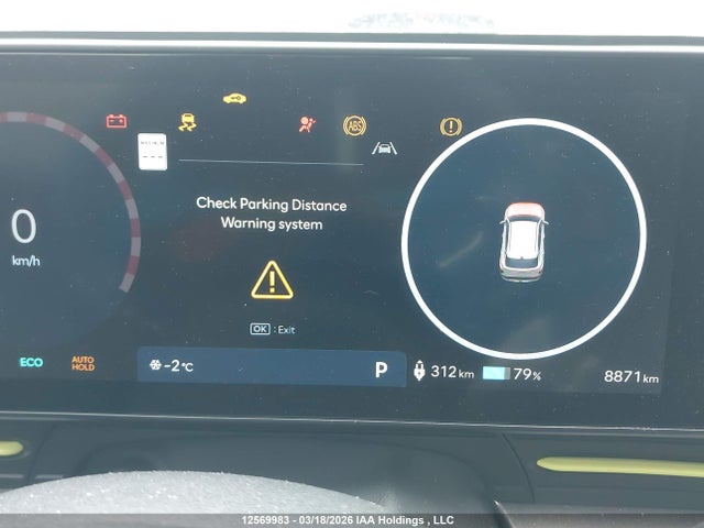 Продаж на аукціоні авто 2025 Hyundai Kona Electric Preferred W/ultimate Package Green Interior, vin: KM8HE3A65SU024049, номер лоту: 12569983