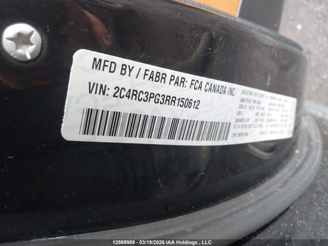 Aukcja sprzedaży 2024 Chrysler Pacifica Pinnacle Awd, vin: 2C4RC3PG3RR150612, numer aukcji: 12569989