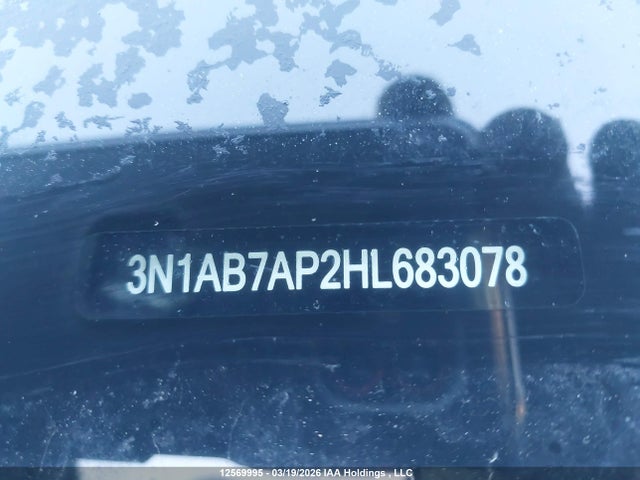 Продажа на аукционе авто 2017 Nissan Sentra S/sv/sr/sl, vin: 3N1AB7AP2HL683078, номер лота: 12569995