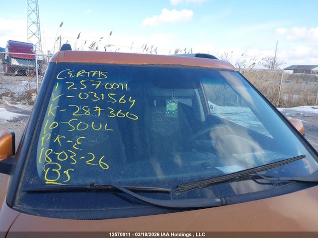 Продаж на аукціоні авто 2010 Kia Soul +/!/sport, vin: KNDJT2A21A7031564, номер лоту: 12570011