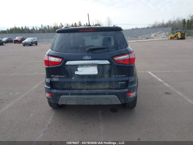 Aukcja sprzedaży 2019 Ford Ecosport Titanium, vin: MAJ6S3KL1KC273839, numer aukcji: 12570027