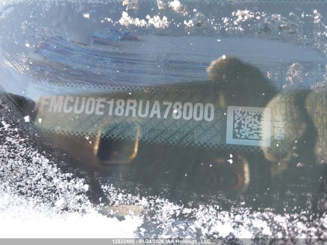 12522400 :رقم المزاد ، 1FMCU0E18RUA78000 vin ، 2024 Ford Escape Phev مزاد بيع