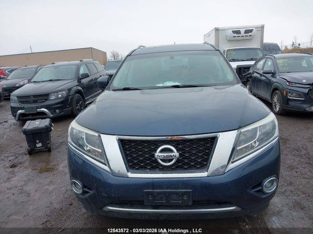 12543572 :رقم المزاد ، 5N1AR2MM3EC668122 vin ، 2014 Nissan Pathfinder Platinum/s/sl/sv مزاد بيع